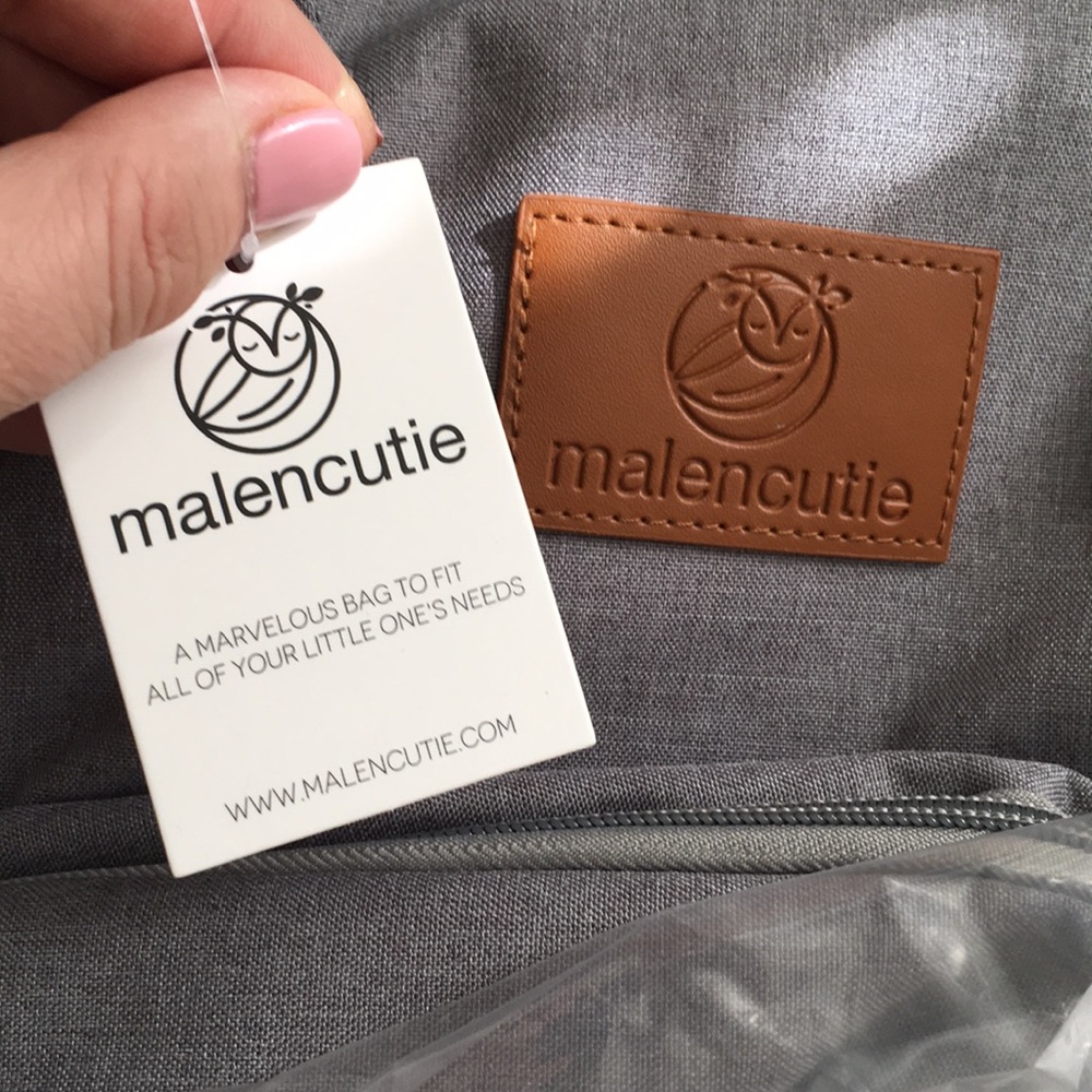 NWT Backpack MALENCUTIE for diapers. - Picture 2 of 2
